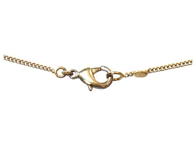 Chanel Collana CC Gold glitterata D'oro - vista 4