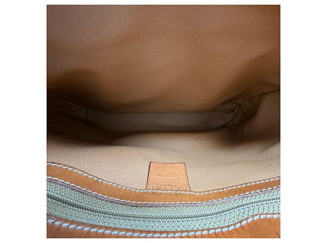 Céline Borsa Tote Triomphe Macadam (Grade Handbag) Marrone - vista 17