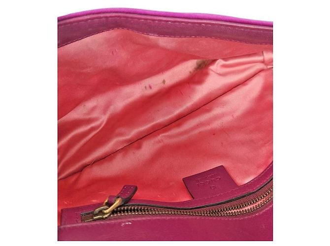 Gucci Borsa a tracolla Marmont in velluto viola Porpora - vista 11