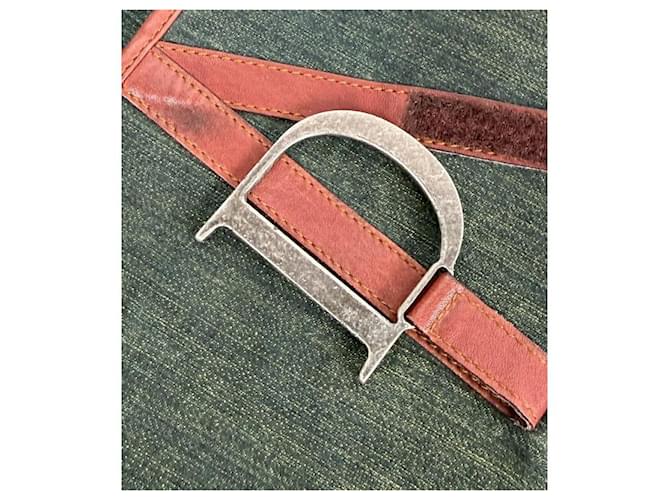 Dior Bolso Saddle de Denim Multicolor - vista 12