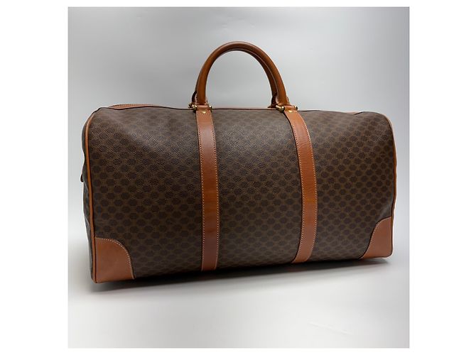 Céline Borsa Boston Borsa da viaggio unisex Marrone - vista 10