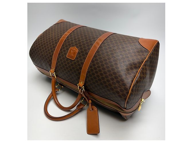 Céline Borsa Boston Borsa da viaggio unisex Marrone - vista 11