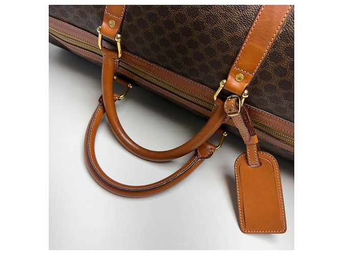 Céline Borsa Boston Borsa da viaggio unisex Marrone - vista 12