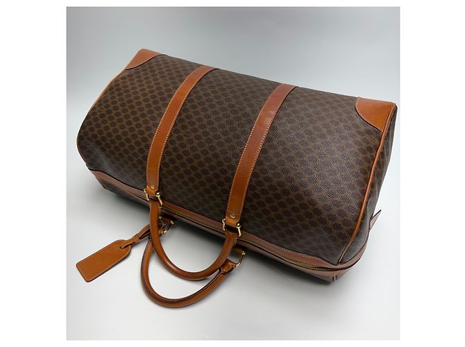 Céline Borsa Boston Borsa da viaggio unisex Marrone - vista 13