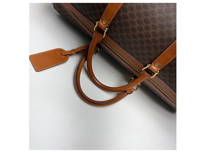 Céline Borsa Boston Borsa da viaggio unisex Marrone - vista 14