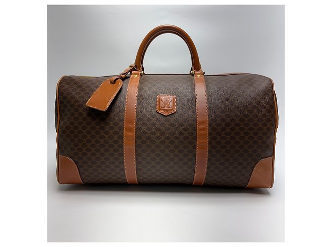 Céline Borsa Boston Borsa da viaggio unisex Marrone - vista 2
