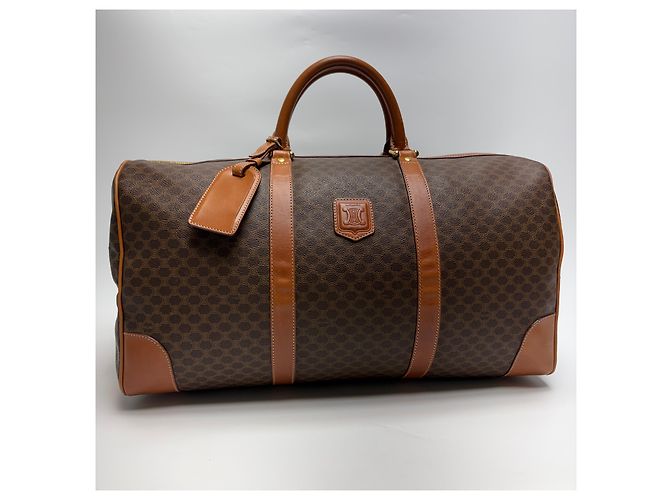 Céline Borsa Boston Borsa da viaggio unisex Marrone - vista 4