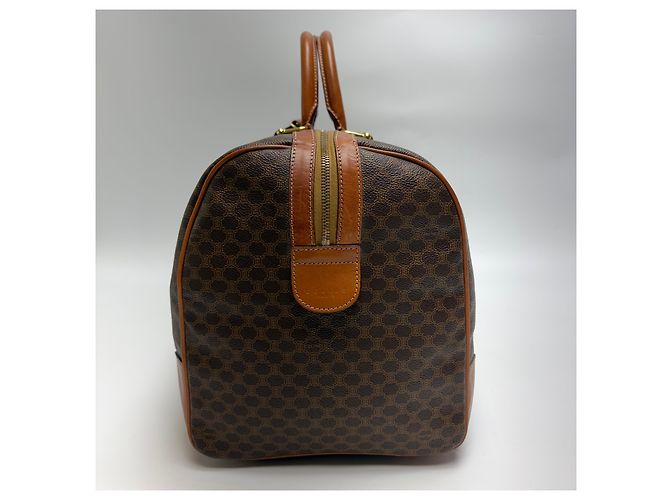 Céline Borsa Boston Borsa da viaggio unisex Marrone - vista 7