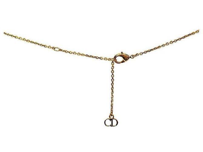 Dior Collier Cubic Claire Rune Gold - vue 3