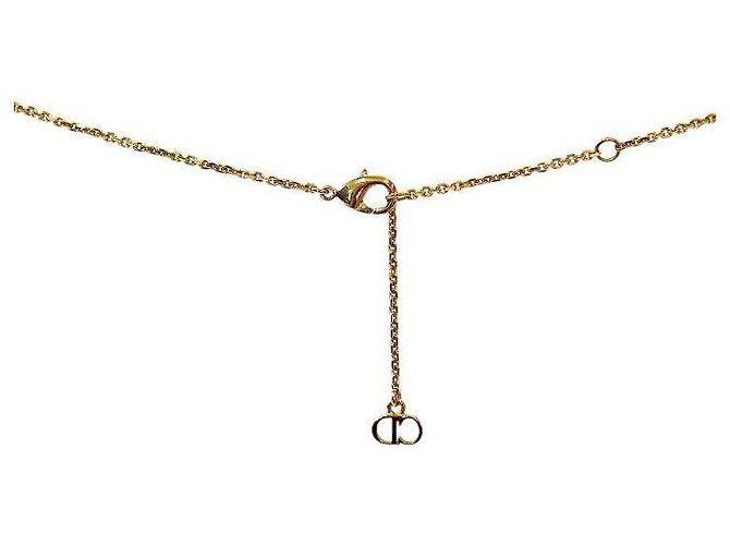 Dior Collier Cubic Claire Rune Gold - vue 4