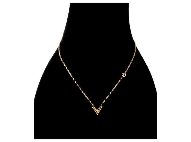 Louis Vuitton Collar Essential Gold Dorado - vista 5