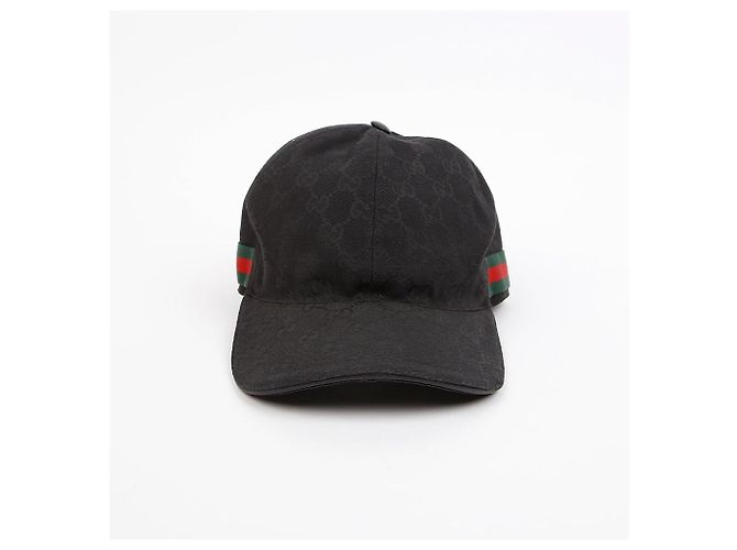 Gucci Web GG Canvas Baseball Cap Black Schwarz - Ansicht 2