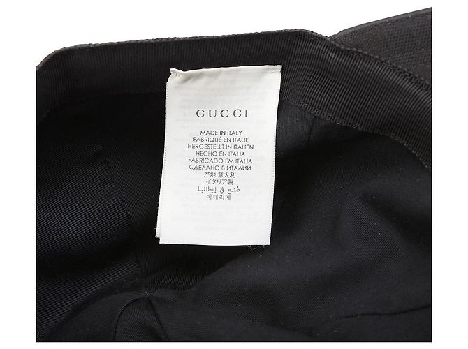 Gucci Web GG Canvas Baseball Cap Black Schwarz - Ansicht 7