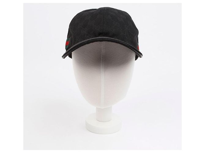 Gucci Web GG Canvas Baseball Cap Black Schwarz - Ansicht 8