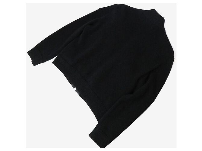 Moncler Strick-Steppcardigan mit Reißverschluss Black Patch - Ansicht 2