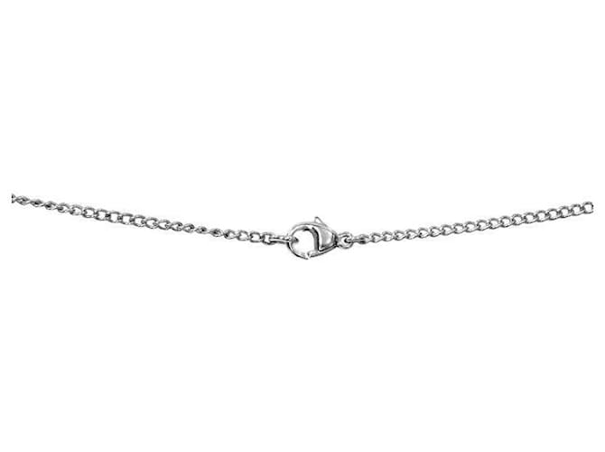 Chanel Collana Pearl CC Silver Argento - vista 3