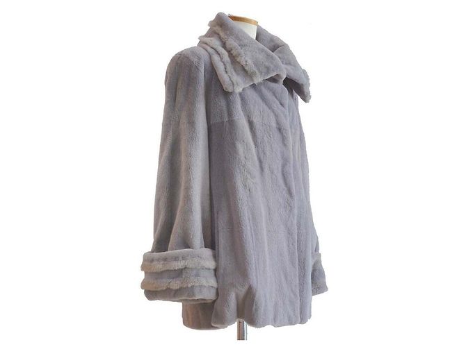 Loewe Cappotto di visone Porpora - vista 2
