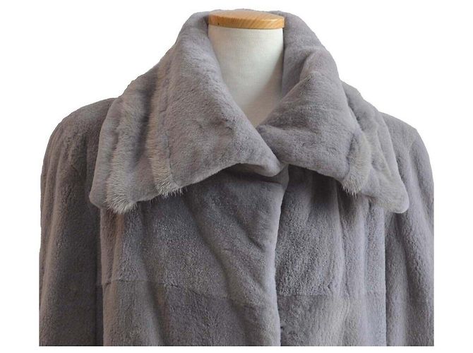 Loewe Cappotto di visone Porpora - vista 4