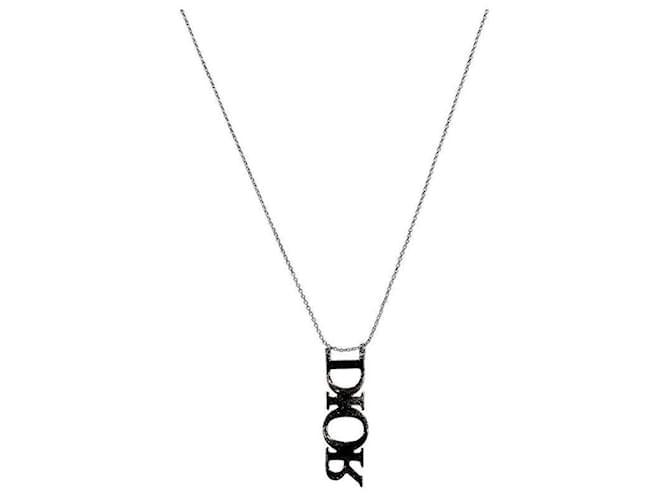 Dior Vertikale Silberkette - Ansicht 2