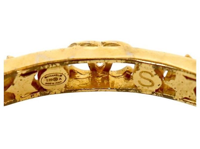 Chanel Pulseira de pérolas e cristais Dourado - Ansicht 6