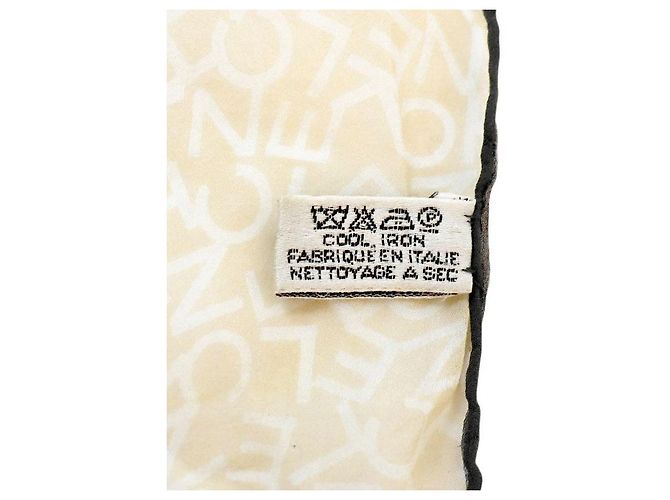 Chanel Pañuelo de seda Castaño - vista 4