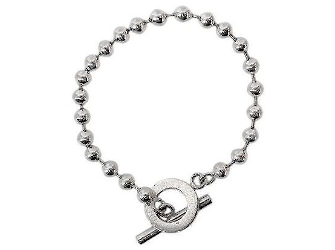 Gucci Bracciale Round Bar Silver - vista 2