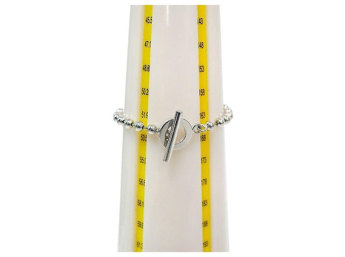 Gucci Bracciale Round Bar Silver - vista 5