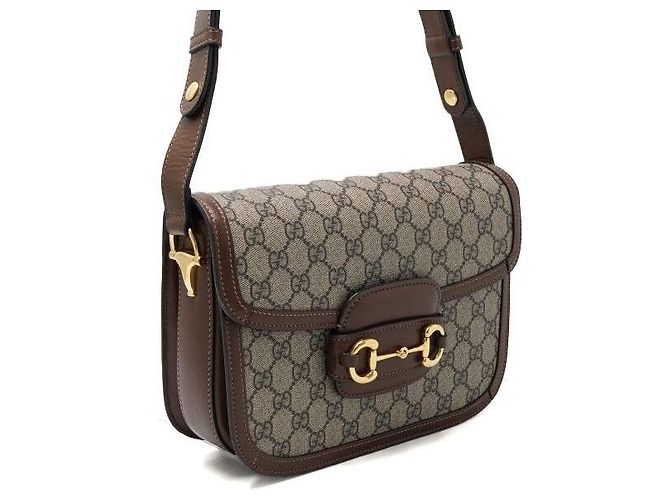 Gucci Borsa a tracolla in tela Horsebit - vista 3
