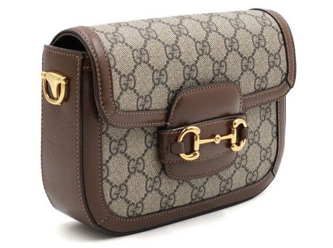 Horsebit 1955 Gucci Mini borsa a tracolla e borsa crossbody in pelle Horsebit Multicolore - vista 3