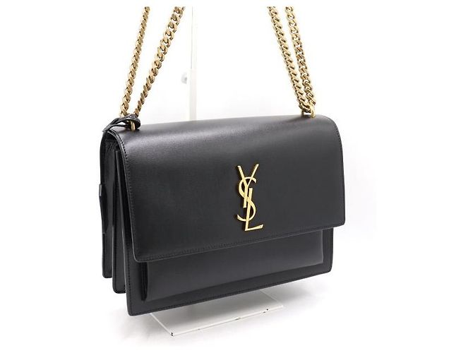 Saint Laurent Borsa a tracolla e crossbody Large Sunset Monogram Chain - vista 3