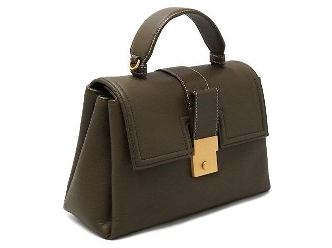 Bottega Veneta Piccola borsa Tote Piazza in Khaki - vista 3