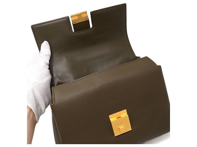 Bottega Veneta Piccola borsa Tote Piazza in Khaki - vista 6