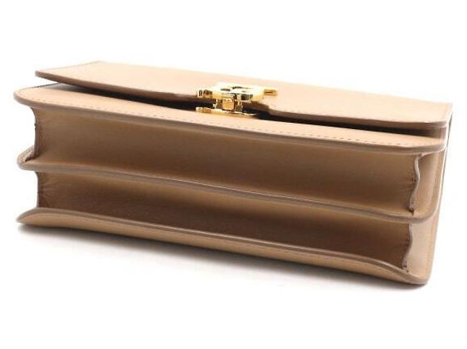 Burberry Borsa a tracolla e spalla marrone con logo TB - vista 8