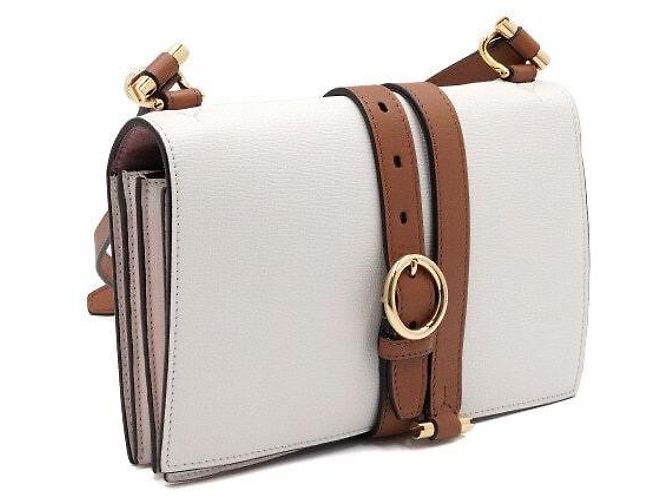 Bally Borsa a tracolla e crossbody con patta in pelle bianca - vista 3