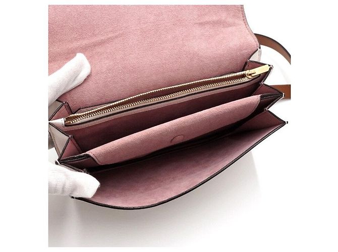 Bally Borsa a tracolla e crossbody con patta in pelle bianca - vista 5