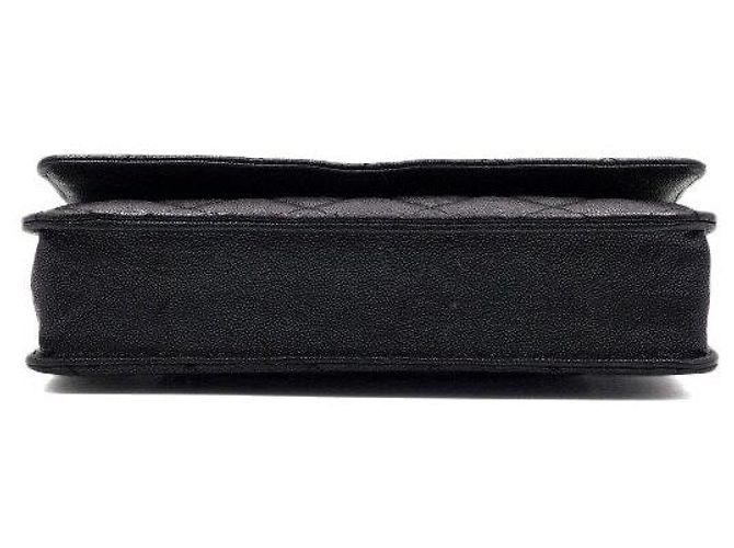 Chanel Sac à épaule et sac bandoulière à chaîne CC dorée Noir - vue 7