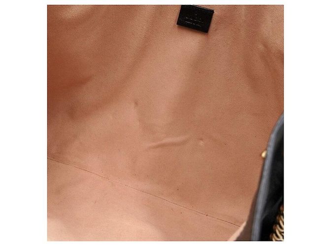 Gucci Borsa a tracolla Raja Web Chain con testa di tigre nera - vista 6