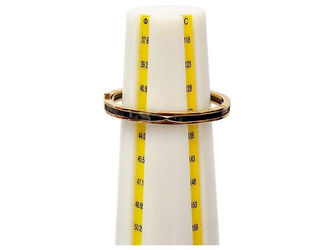 Bulgari Bracciale rigido in oro rosa Nero - vista 6