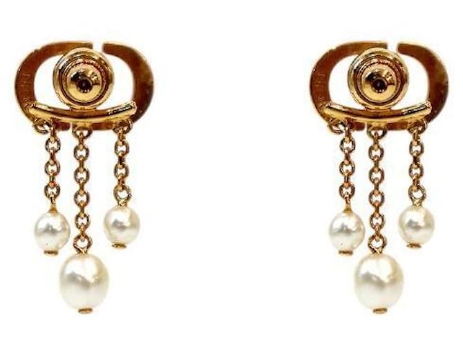 Dior Petite Perlenohrringe Golden - Ansicht 3