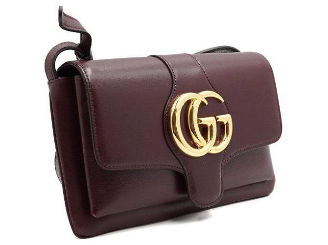 Gucci Picca borsa a tracolla e borsa crossbody bordeaux - vista 3