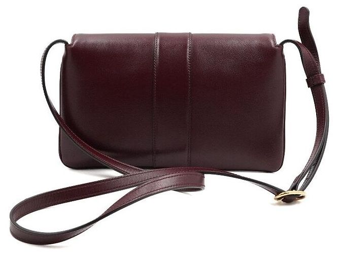 Gucci Picca borsa a tracolla e borsa crossbody bordeaux - vista 4