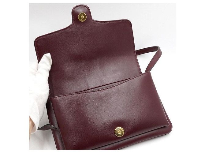 Gucci Picca borsa a tracolla e borsa crossbody bordeaux - vista 6