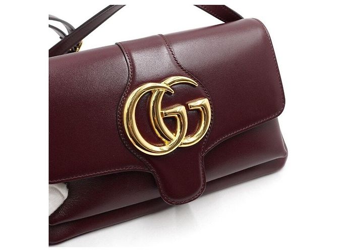 Gucci Picca borsa a tracolla e borsa crossbody bordeaux - vista 9
