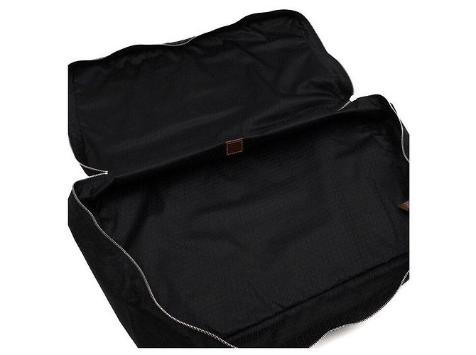 Hermès Borsa Travel Cube MM in seta nera Nero - vista 5