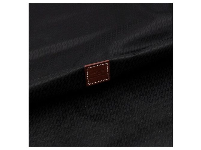 Hermès Borsa Travel Cube MM in seta nera Nero - vista 6