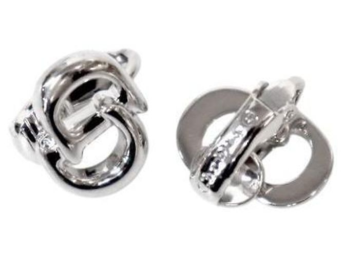 Dior Pendientes CD plateados Plata - vista 4