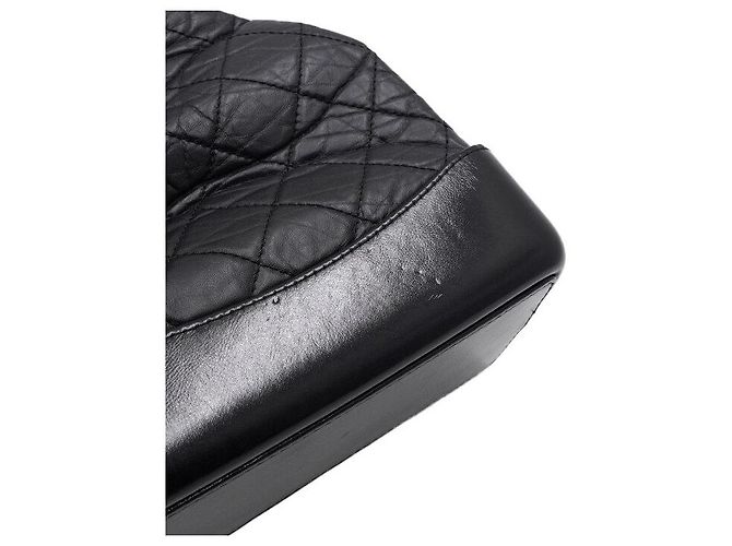 Chanel Zaino piccolo Gabrielle in vitello nero - vista 9