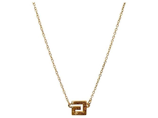 Givenchy Collar de oro cúbico Dorado - vista 2