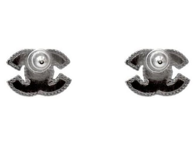 Chanel Pearl CC Ohrringe Silber - Ansicht 3