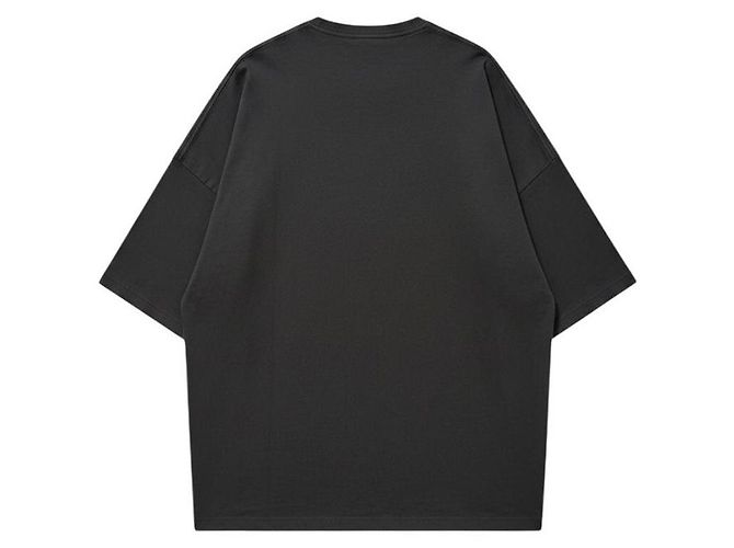 Alexander Mcqueen Herren T-Shirt mit schwarzem Totenkopf-Print - Ansicht 2